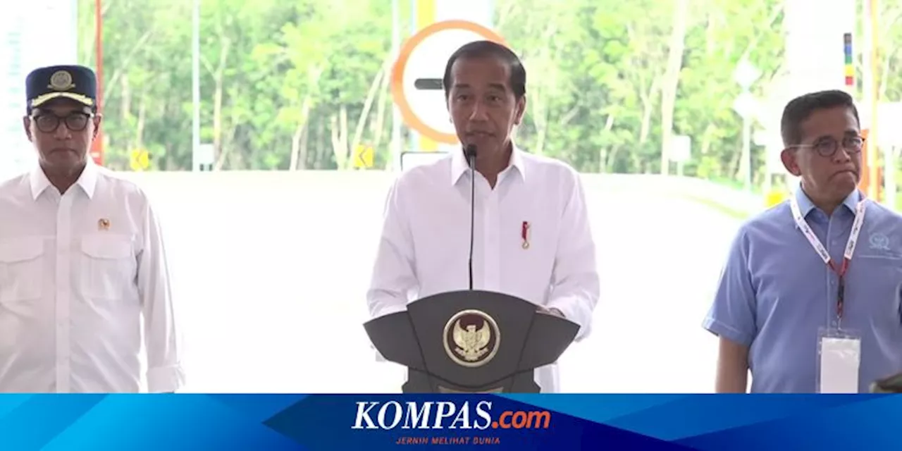 Tol Lima Puluh-Kisaran dan Bayung Lencir-Tempino Diresmikan Jokowi