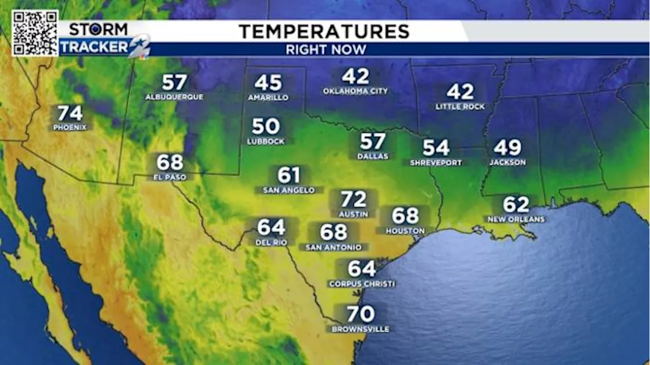 Cold front ushers in autumn air for SE Texas tonight