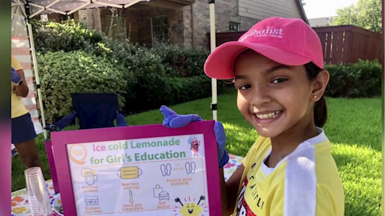 Houston teen inspires change with non-profit ‘Lemonade with Ice’