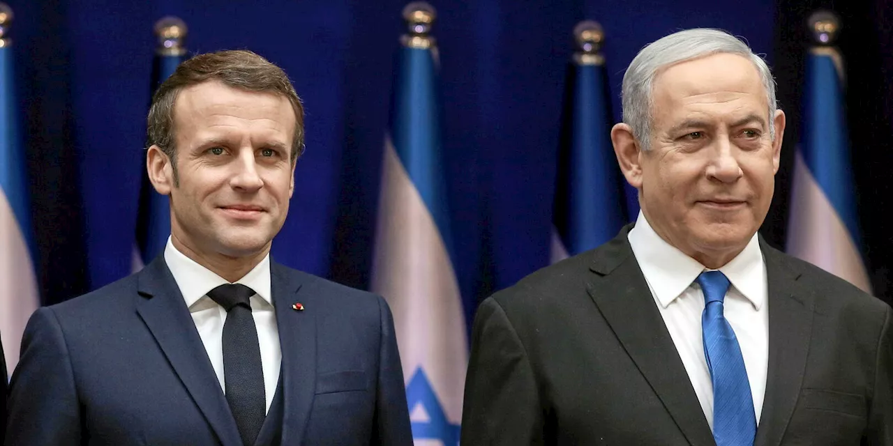 Proche-Orient : échanges tendus entre Macron et Netanyahou