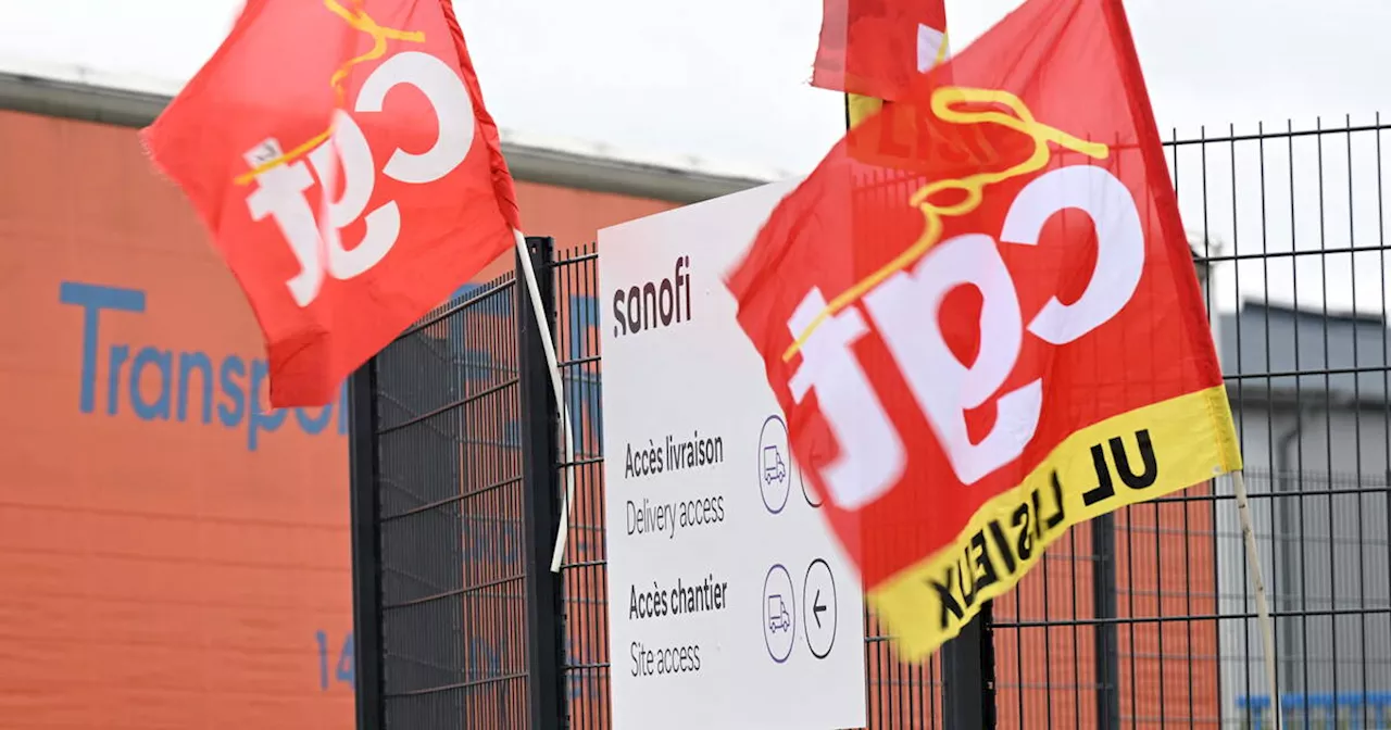 Cession du Doliprane par Sanofi : la CGT et la CFDT lancent une grève reconductible