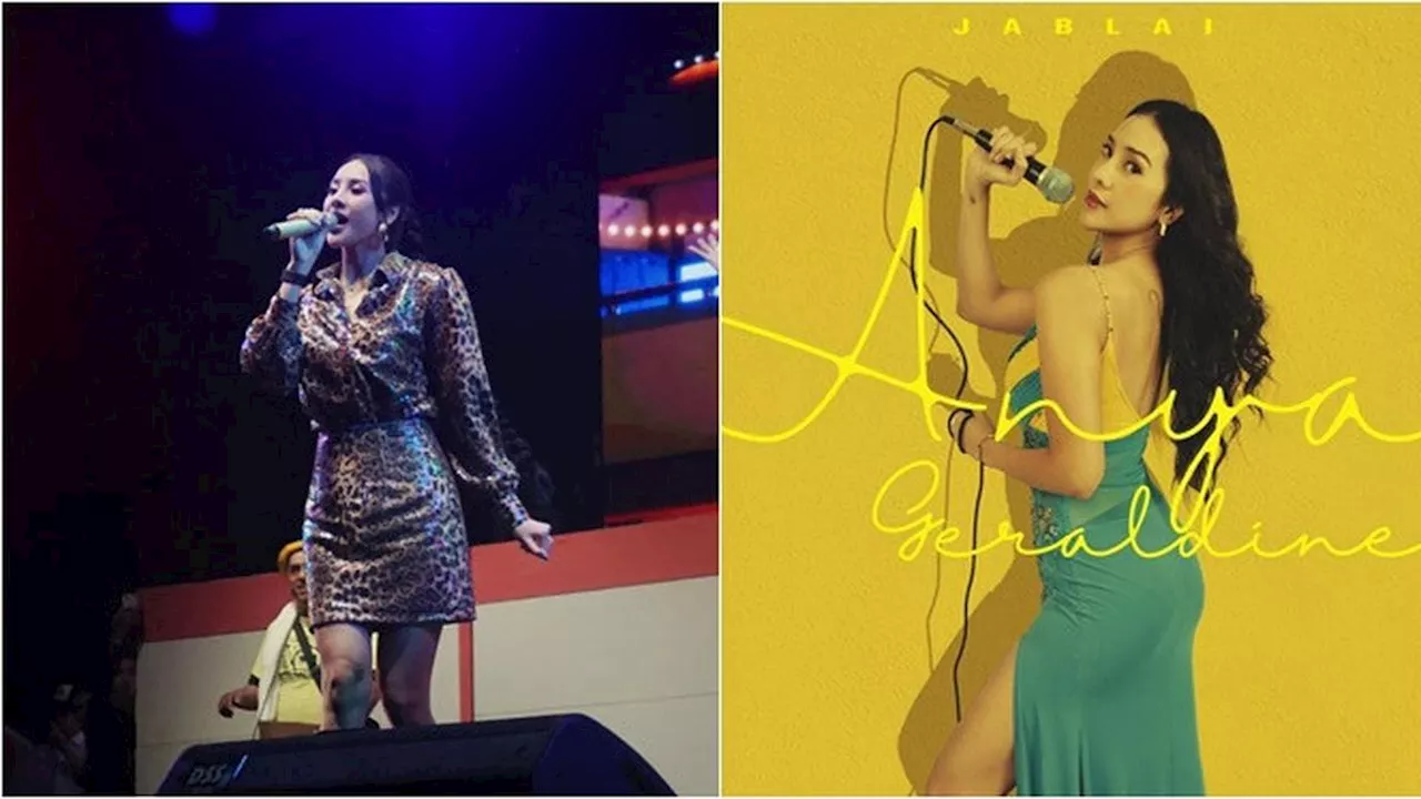 6 Potret Anya Geraldine Remake Lagu Jablai Milik Titi Kamal, Coba Genre Dangdut