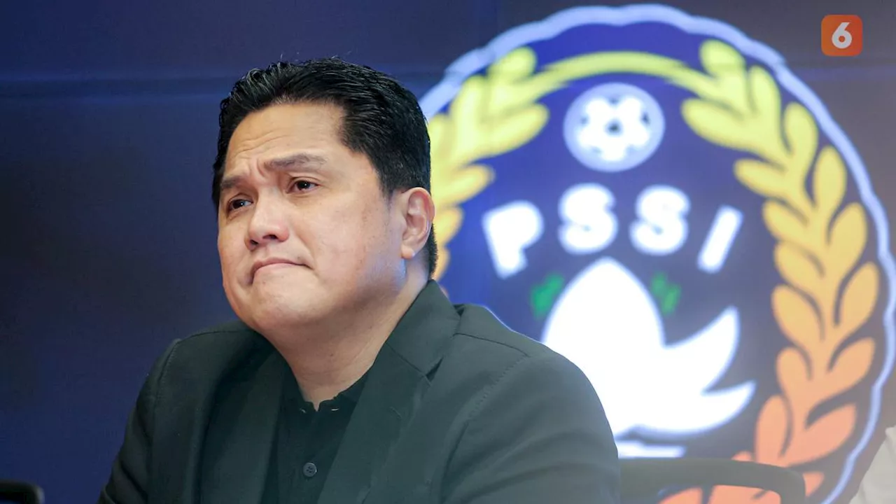 Erick Thohir Bakal Evaluasi Timnas Indonesia usai Keok dari China di Kualifikasi Piala Dunia 2026