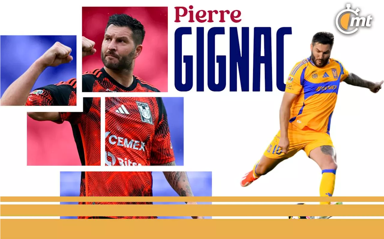 Gignac podría convertirse en el tercer máximo goleador francés ante Rayados