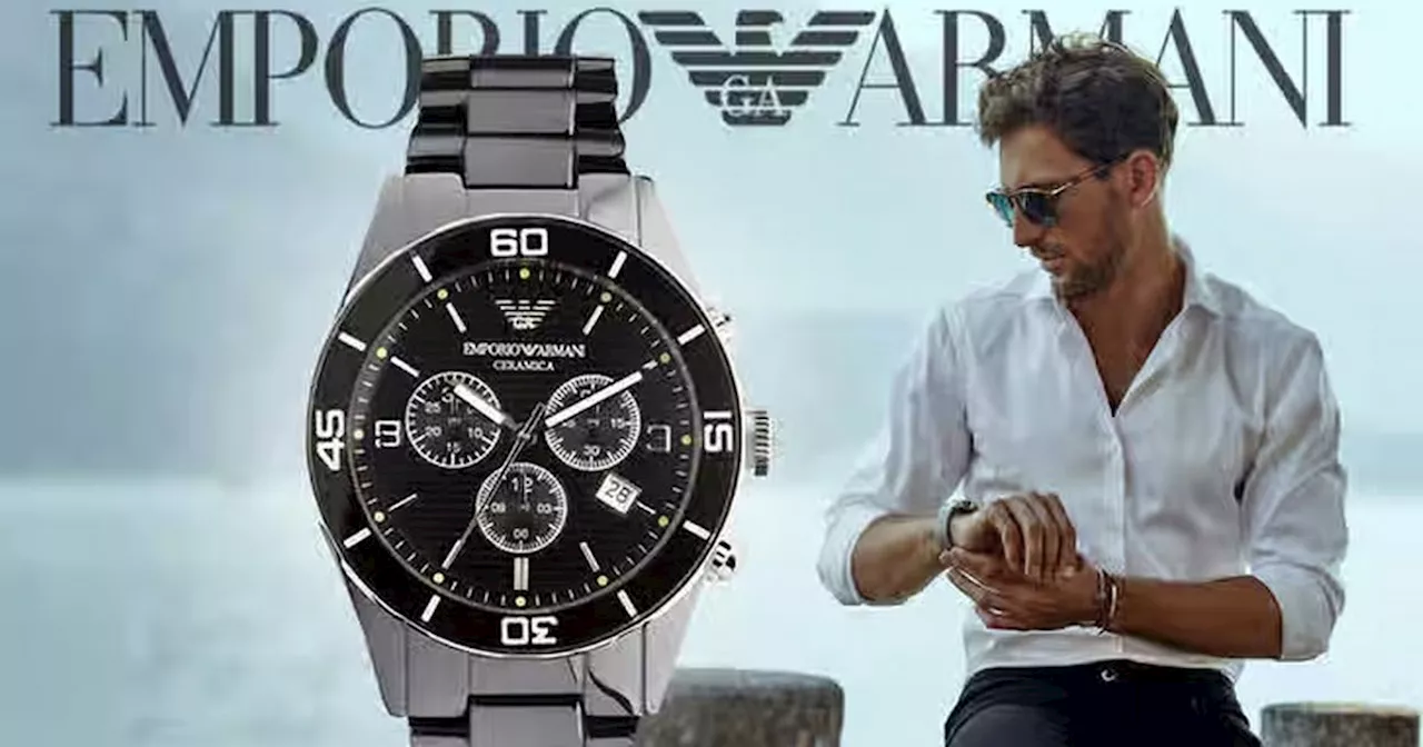 Emporio Armani watches worth £350 now less than £100 on Wowcher