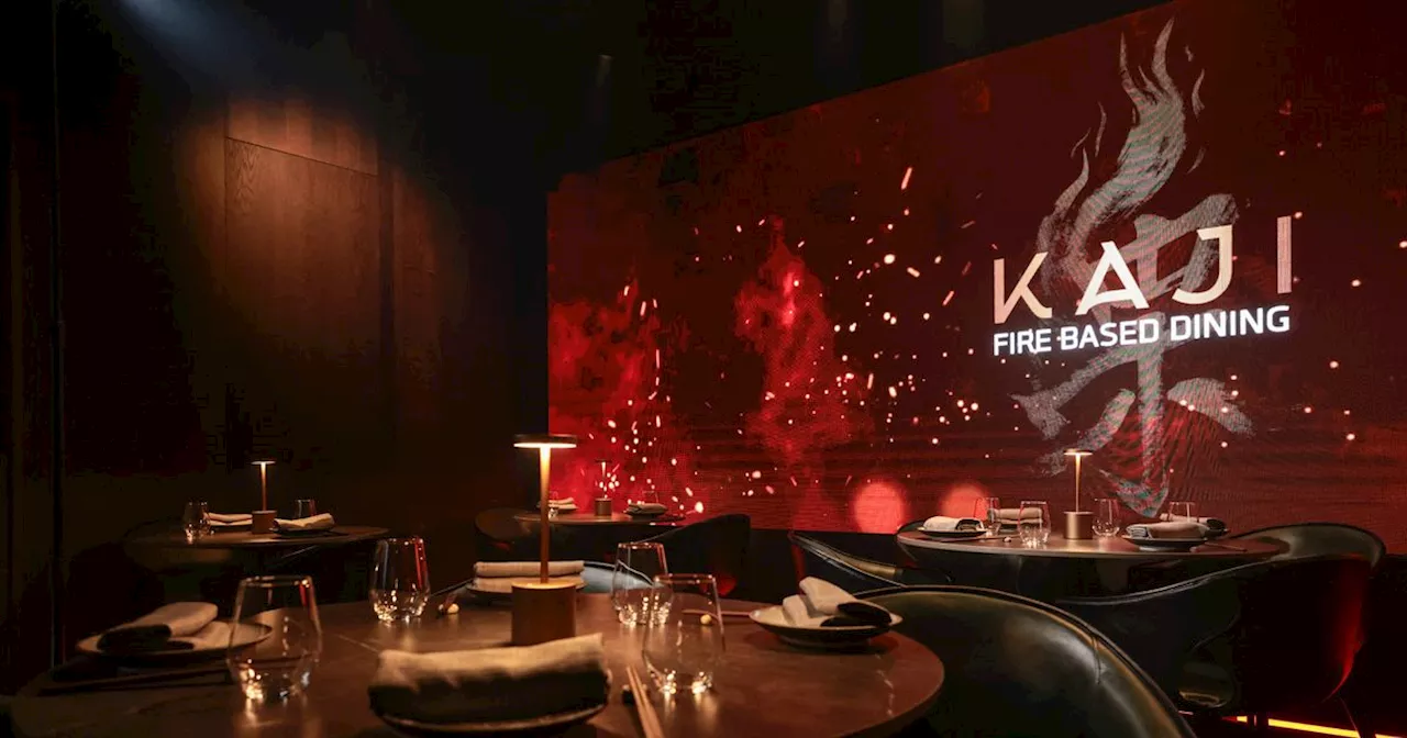 The luxurious restaurant switching things up with flame-inspired £120 menu