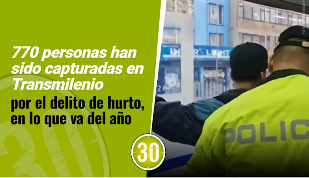 FOTOS Y VIDEO: Más de 300 policías con ‘Plan Acordeón’ se toman TransMilenio en Bogotá