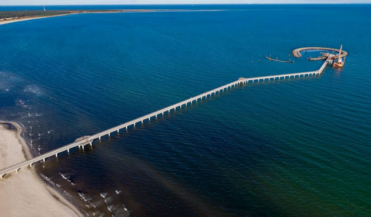 Dieser Ostseestrand hat jetzt ein mehr als 700 Meter langes Wahrzeichen