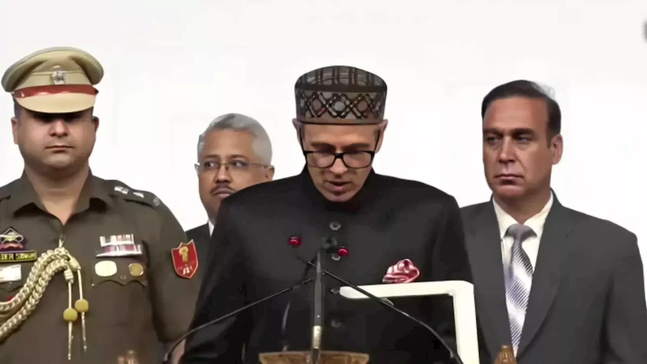 Omar Abdullah Oath Live:बीजेपी के रवींद्र रैना ने दी उमर अब्दुल्ला को बधाई, जानिए क्या कहा