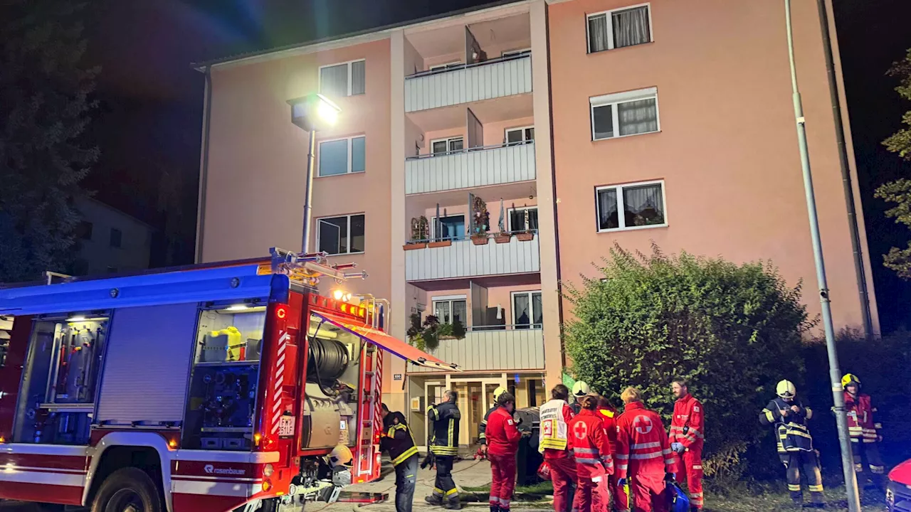 B 20-Teilsperre wegen Wohnungsbrand