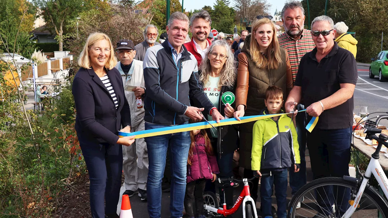 Radweg Biedermannsdorf-Wr.Neudorf offiziell eröffnet