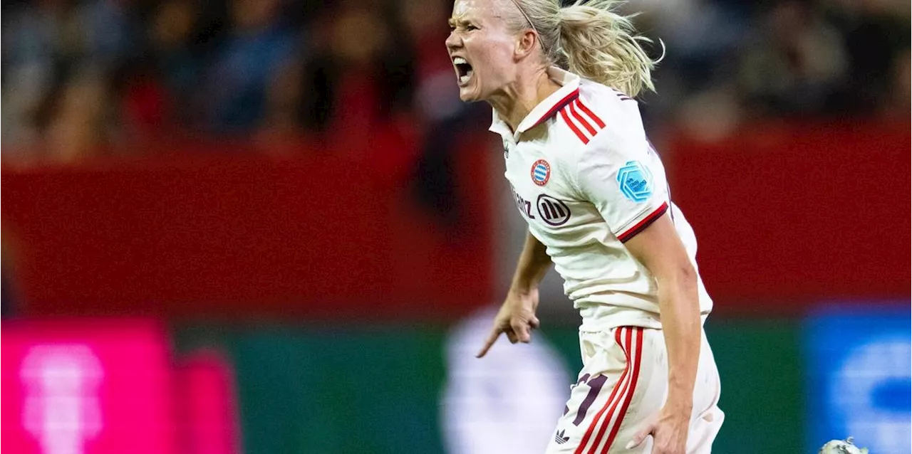 Bayern-Frauen gewinnen in Fußball-Königsklasse gegen Turin