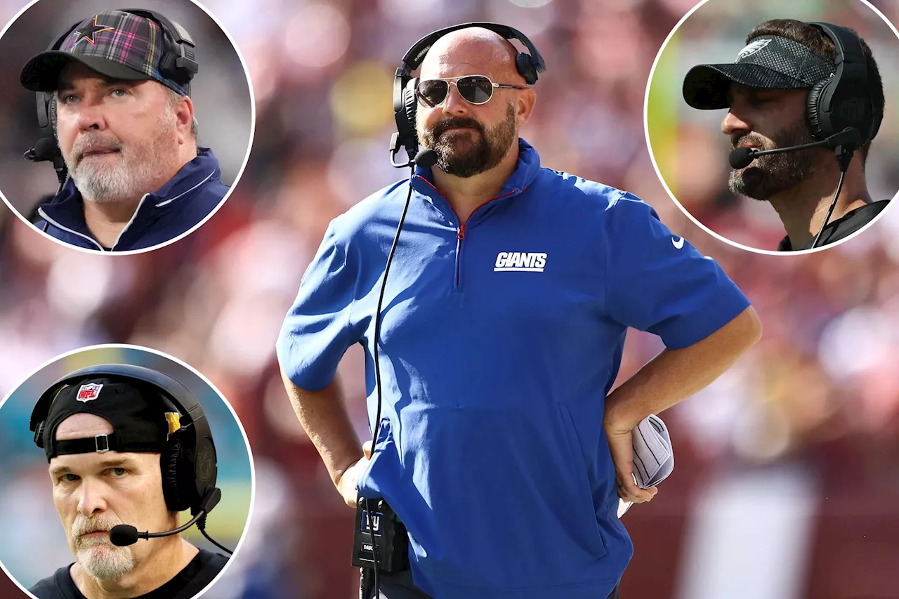 Brian Daboll's Giants seat is cool by suddenly tumultuous NFC East standards