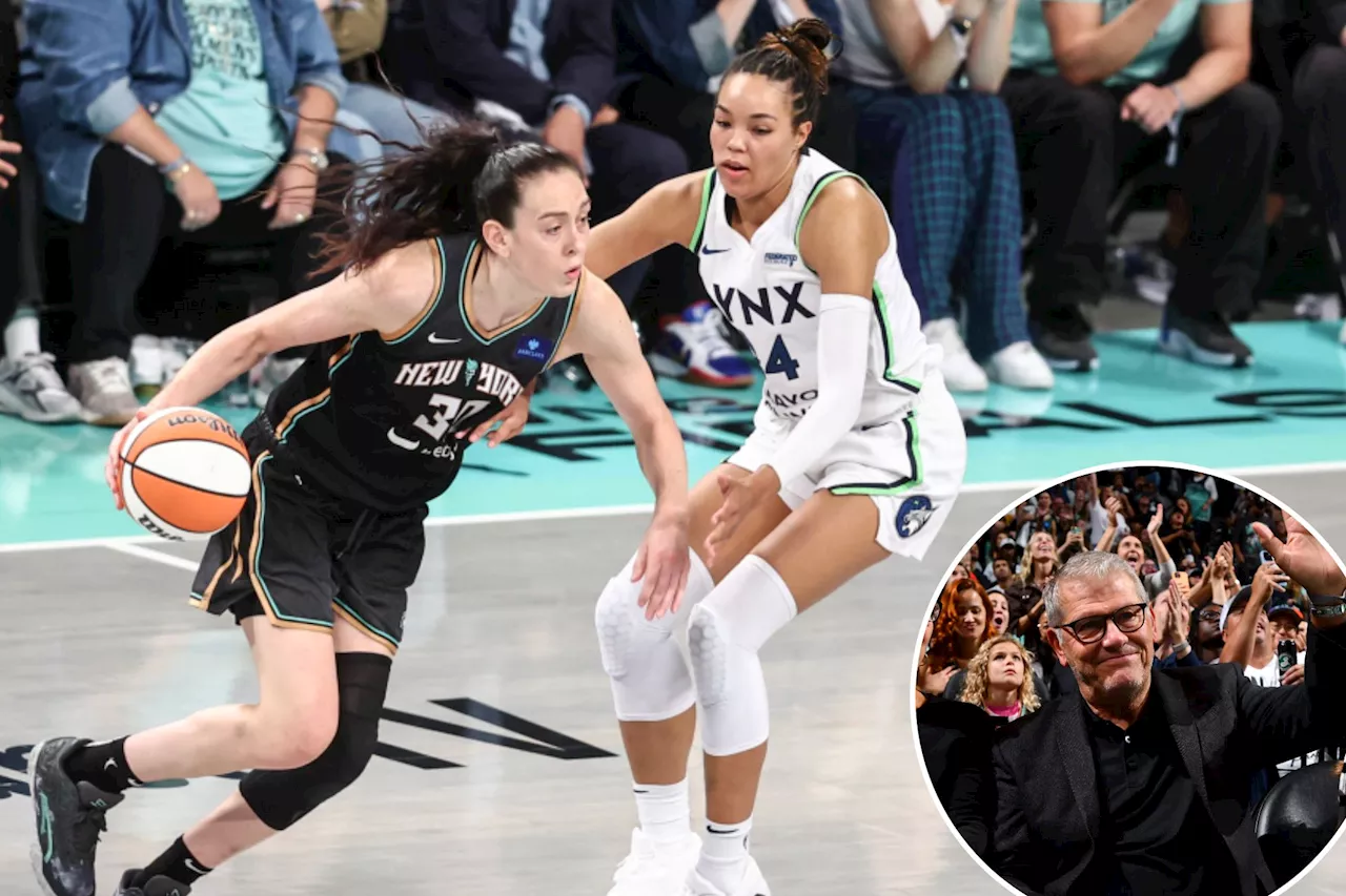 Geno Auriemma not surprised by Breanna Stewart and Napheesa Collier's WNBA Finals battle