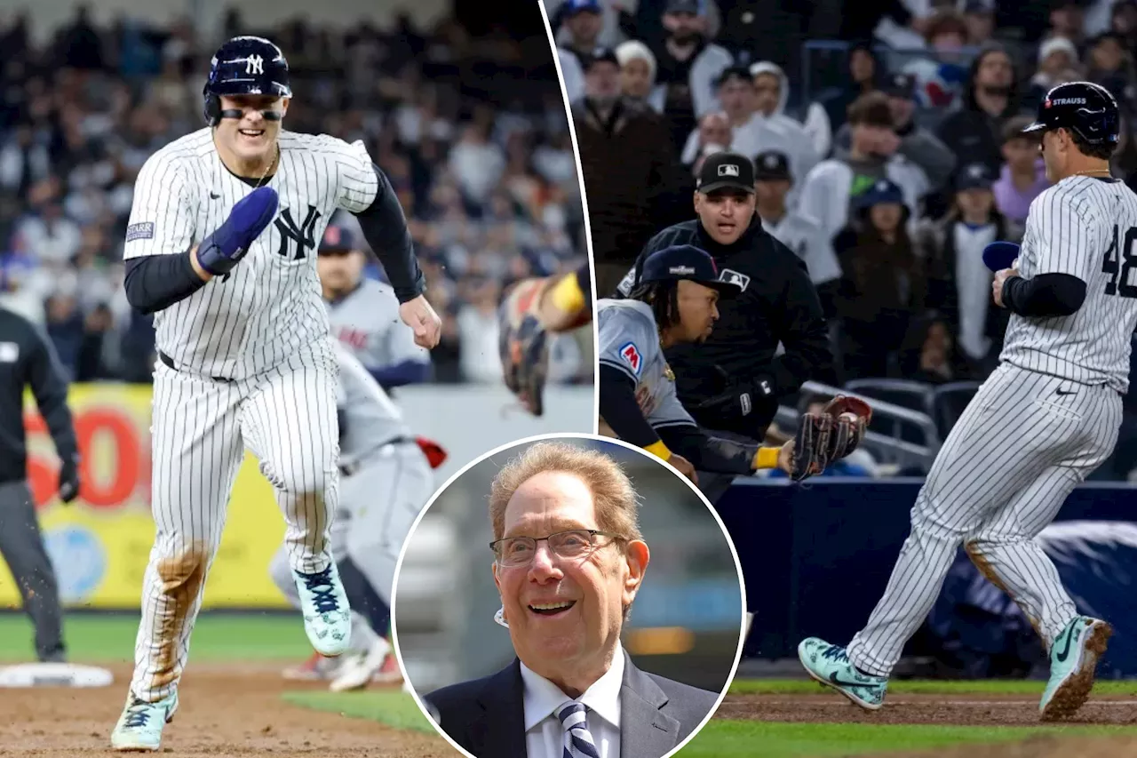 John Sterling describes Yankees baserunning blunders in hilarious fashion