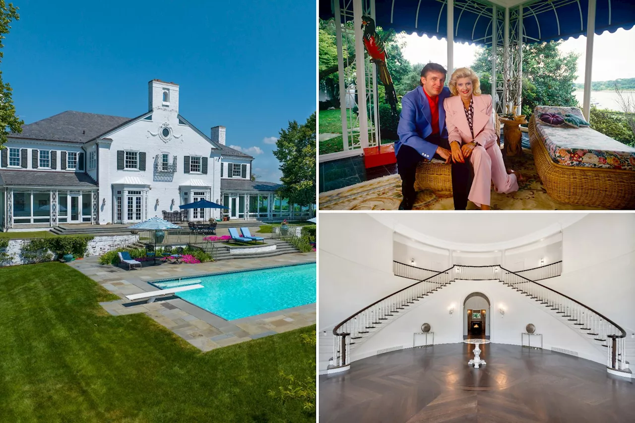 The Connecticut home where Trump lived with his ex-wife Ivana sells for a record $31.5M