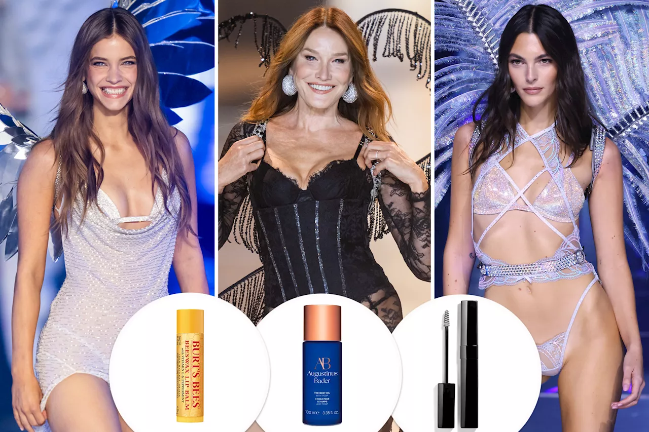  5 Victoria's Secret models on their holy grail beauty products, from body oil to brow gel