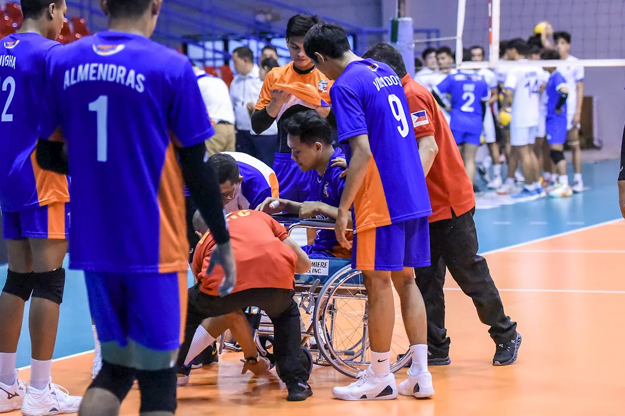 Horrible luck: Alas star Kim Malabunga dislocates right ankle, sprains left in warmups