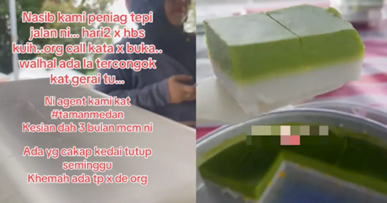 Pelanggan Beritahu Tak Nampak Gerai, Peniaga Kuih Dakwa Kena Sihir