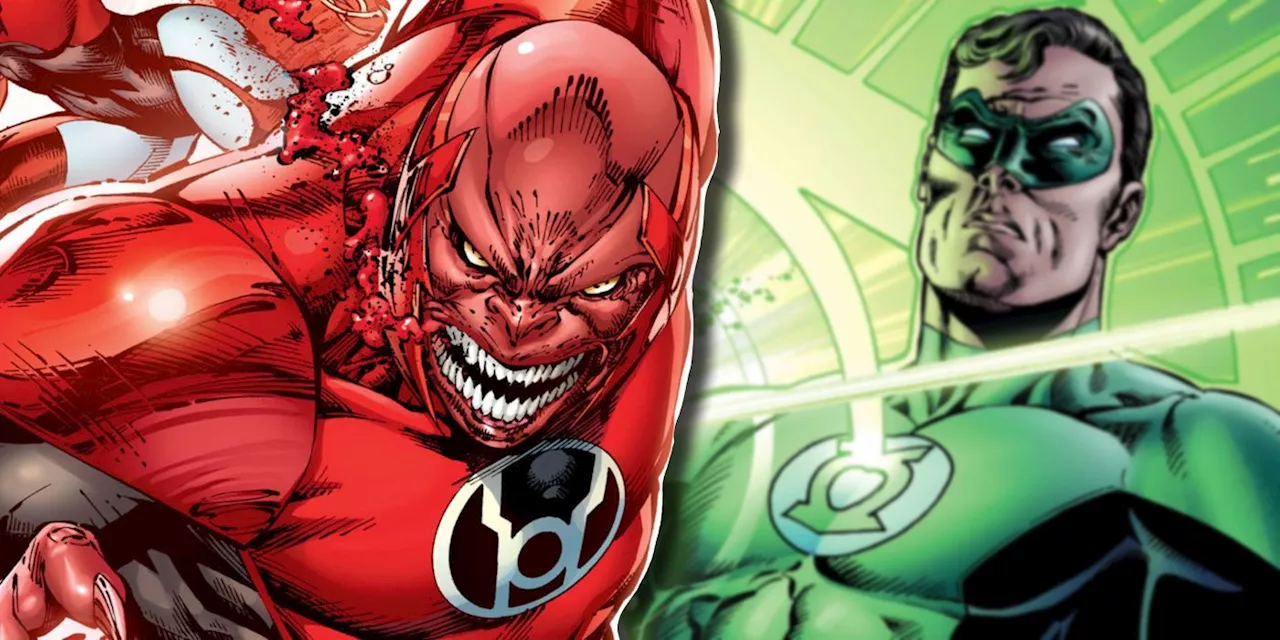 DC's Most Powerful Red Lantern Officially Debuts (& They're a Former Green Lantern Hero)