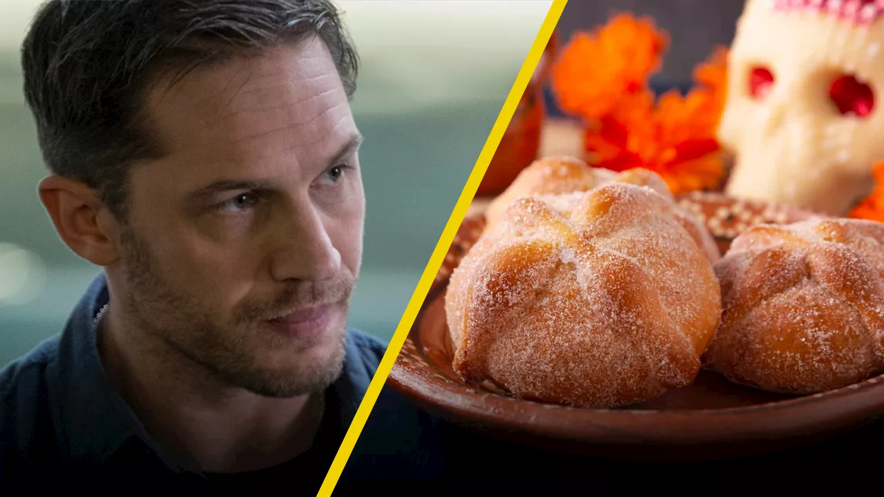 Venom y Eddie Brock disfrutarían del pan de muerto