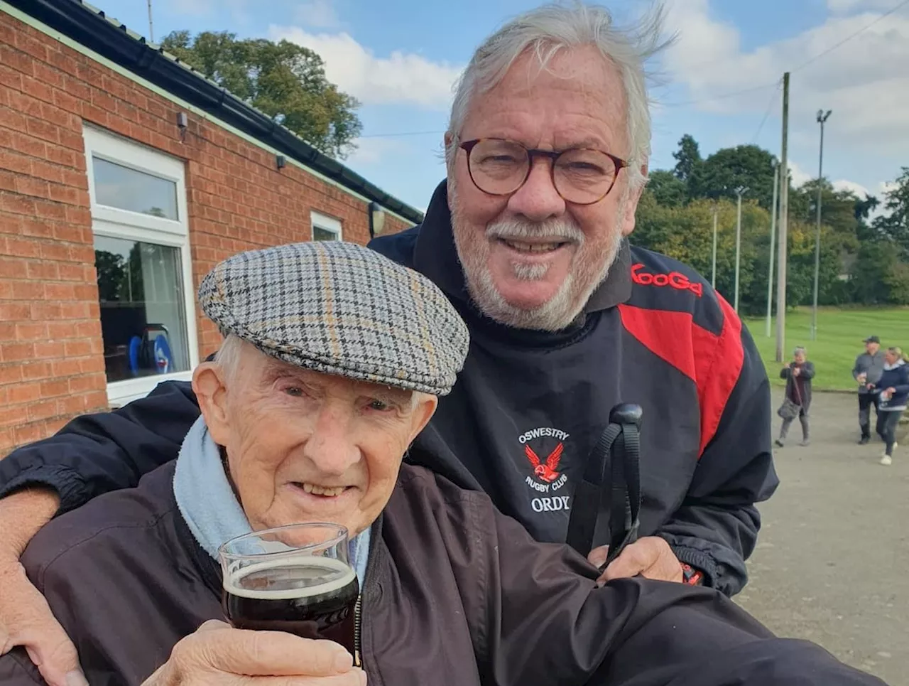 91-year-old former British Army rugby player named honorary guest at Oswestry Rugby Club