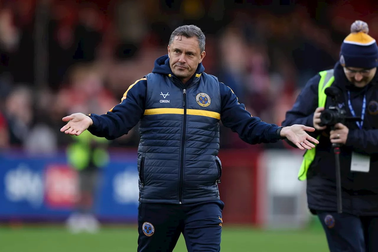 Paul Hurst demands a meaner defence from his Shrewsbury Town