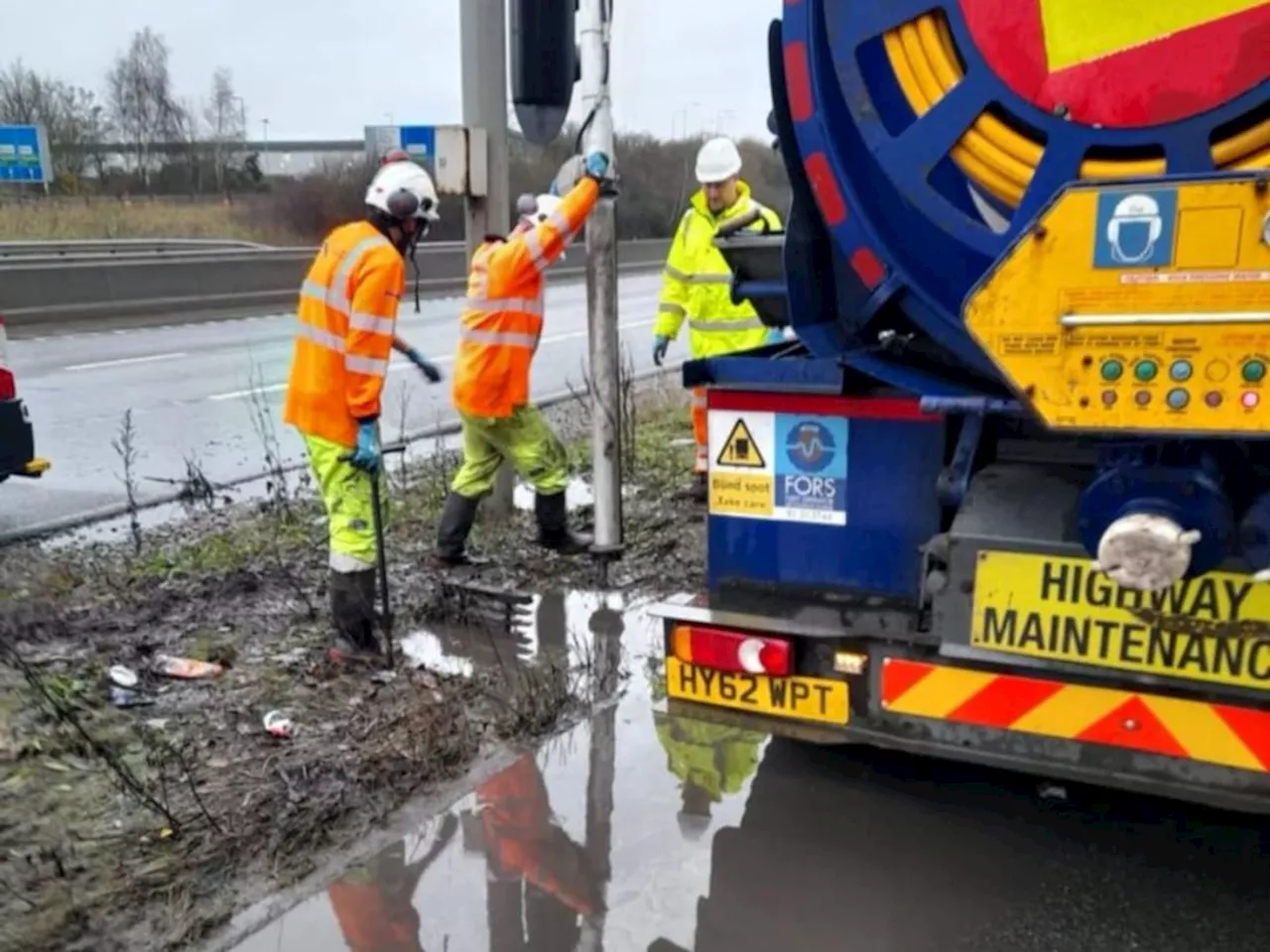 See full list of M54 closures as six weeks of drainage work set to begin