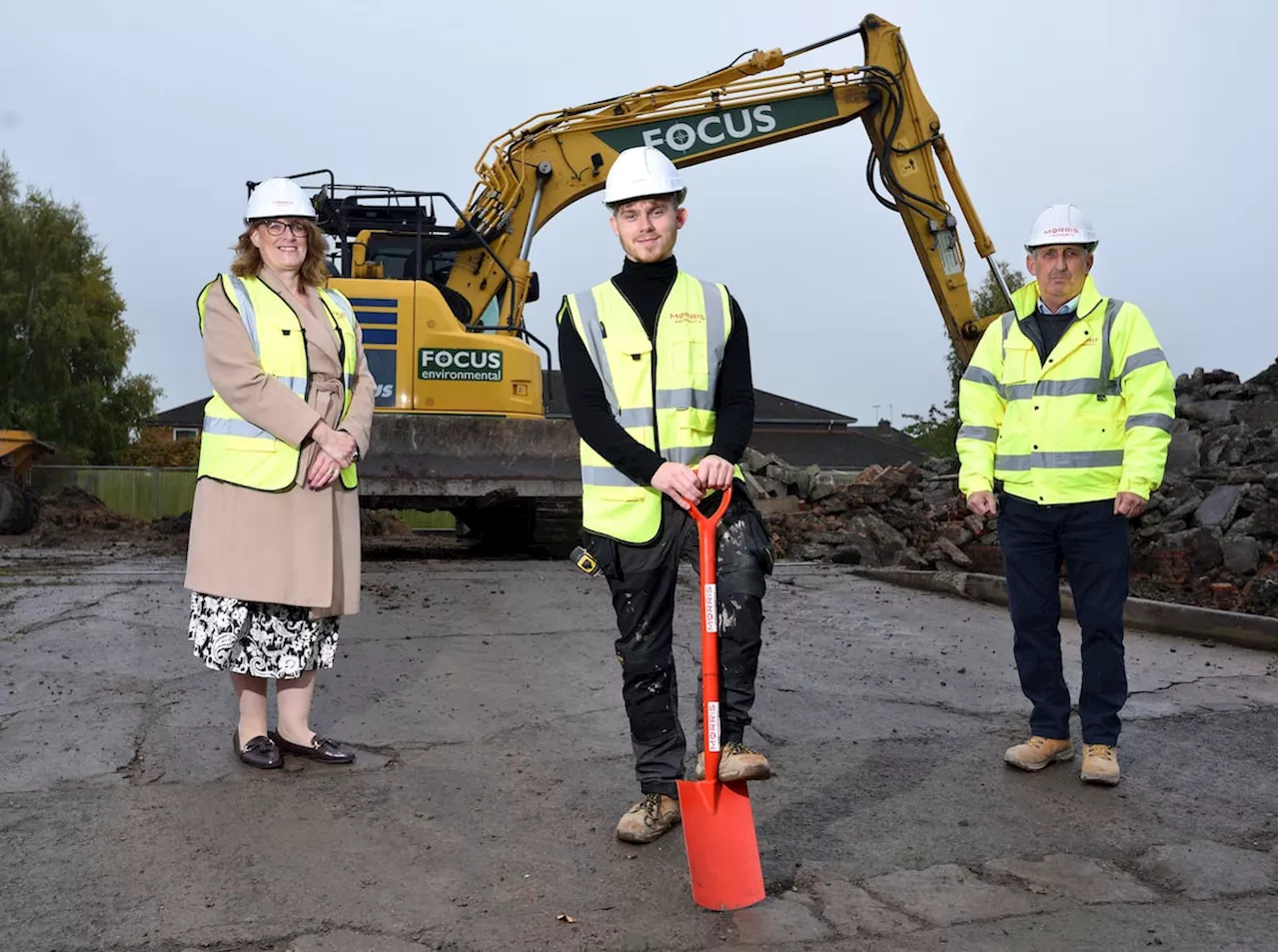 Shropshire construction team breaks ground on latest Centurion Park unit