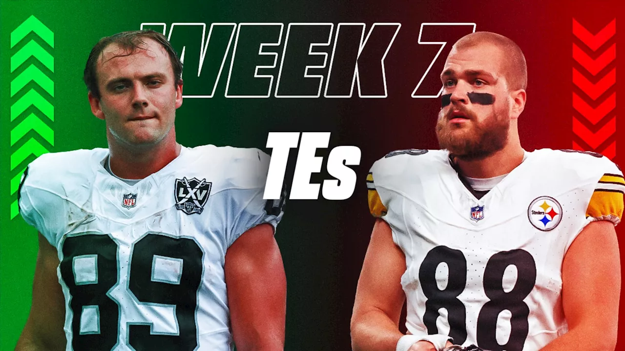 Week 7 Fantasy Football Tight End Start 'Em Sit 'Em