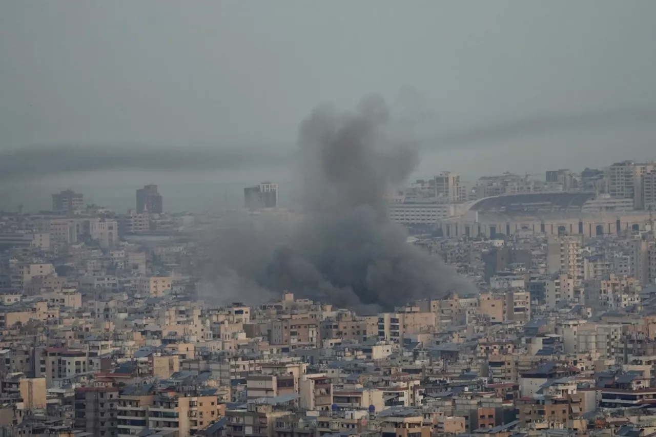 Israel strikes southern suburbs of Beirut for the first time in nearly a week