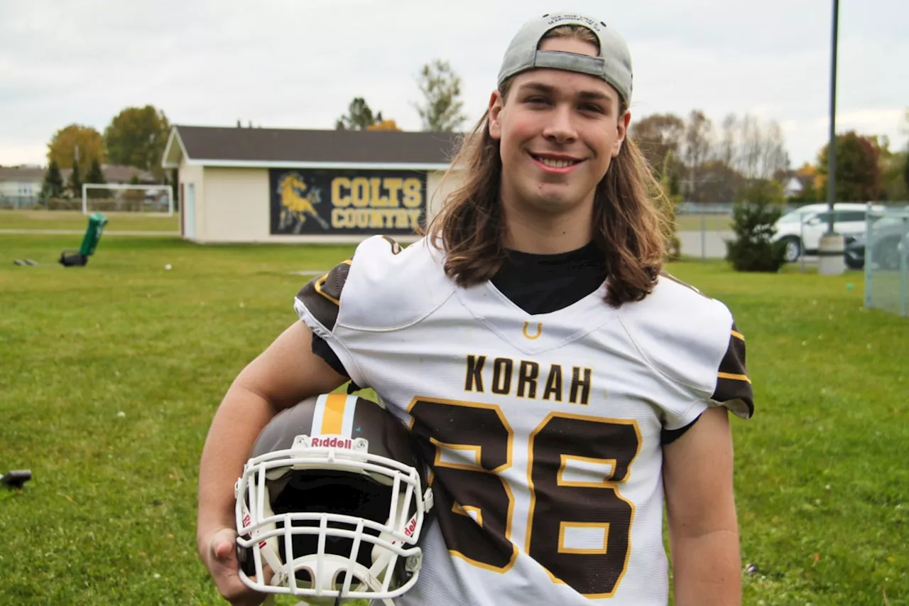 Korah student excelling in class and on the football field