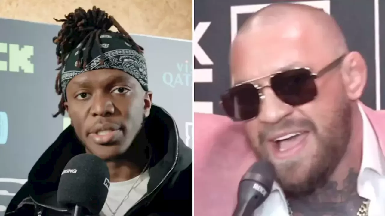 KSI responds to Conor McGregor after UFC star hits out at his 'bulls***' song