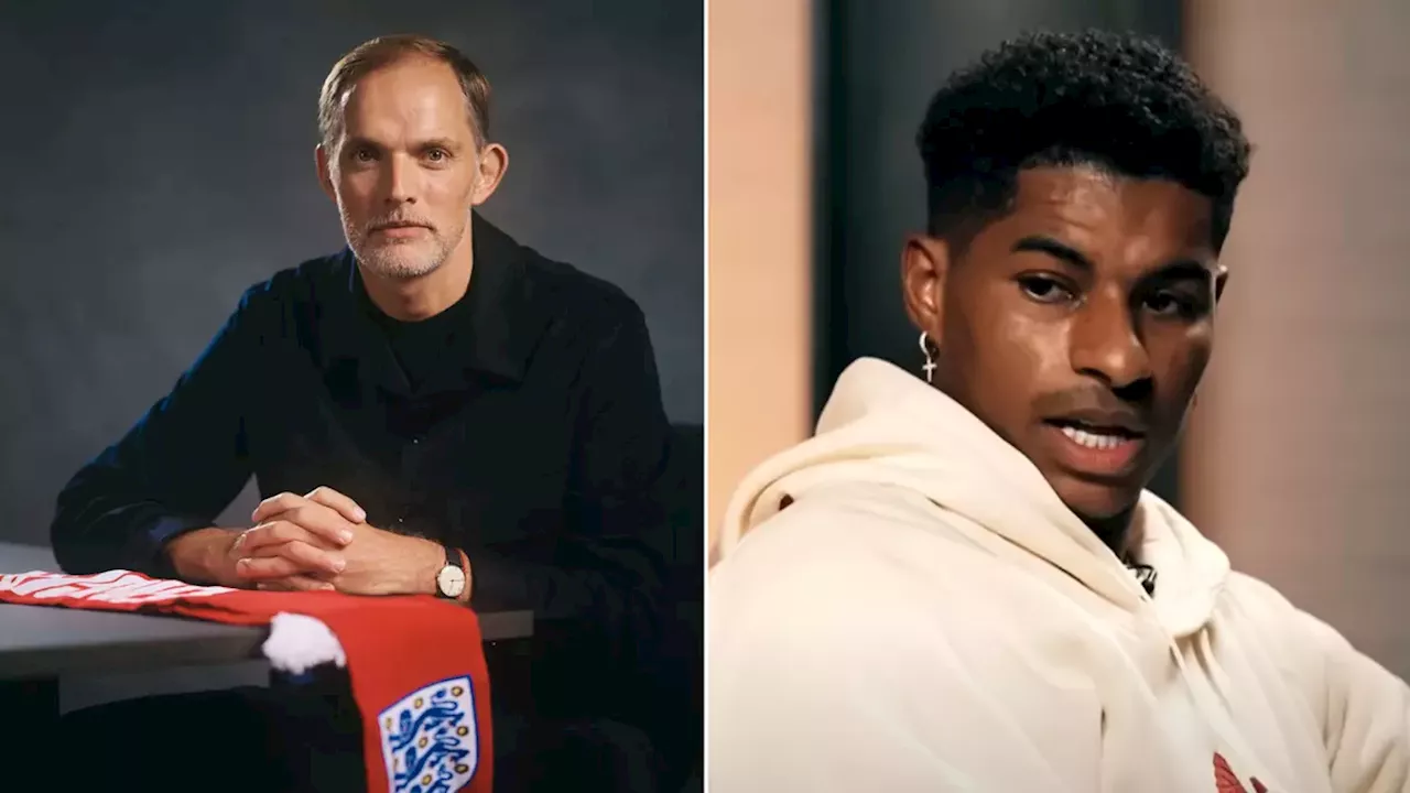 Man Utd star Marcus Rashford makes his feelings clear on Thomas Tuchel's England appointment