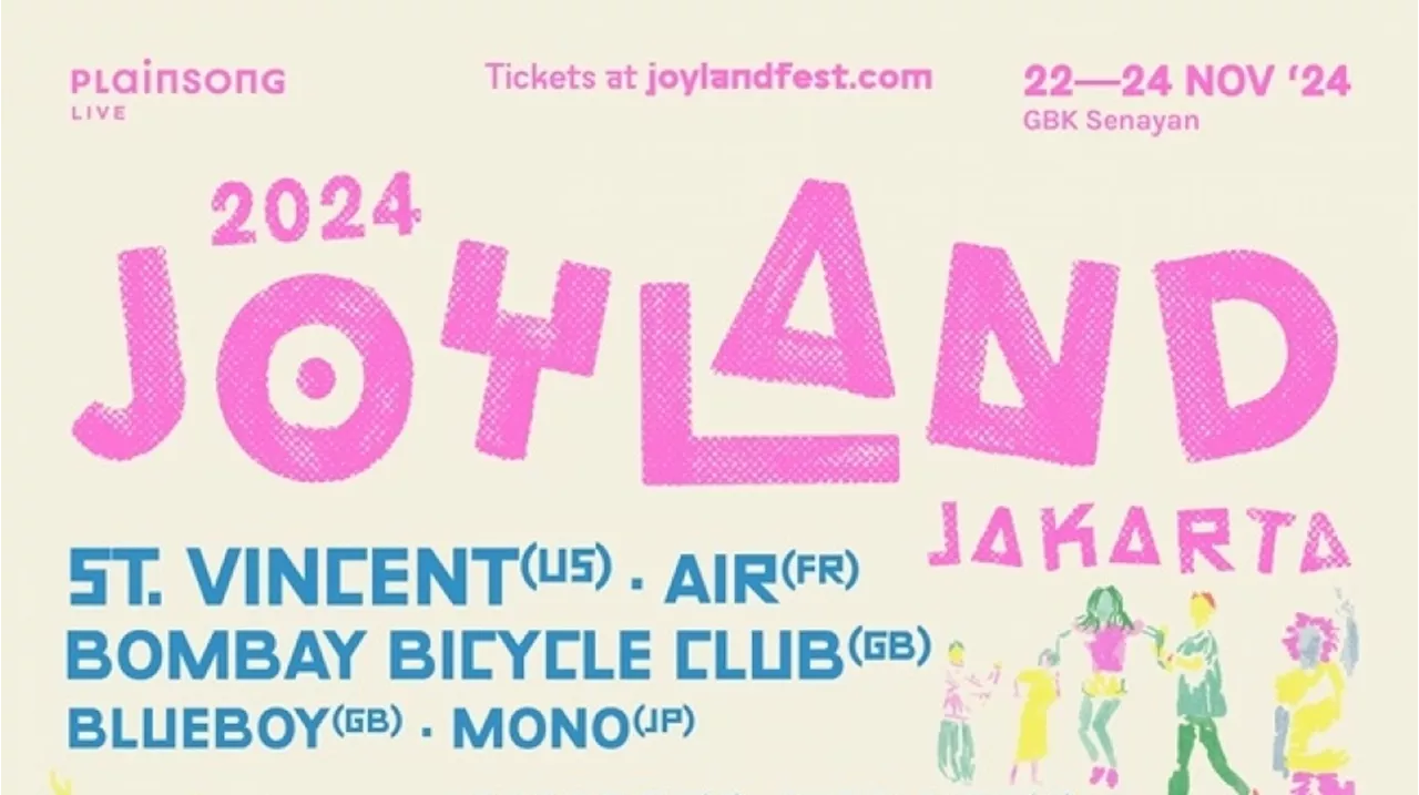 Joyland Festival 2024 Lengkapi Line-up dengan Nama-nama Seru, Ada Kolaborasi Hyukoh & Sunset Rollercoaster