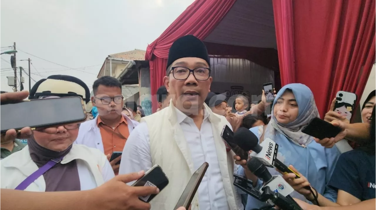 Respons Ridwan Kamil Soal Banyak Coretan 'Jakarta Tolak RK'