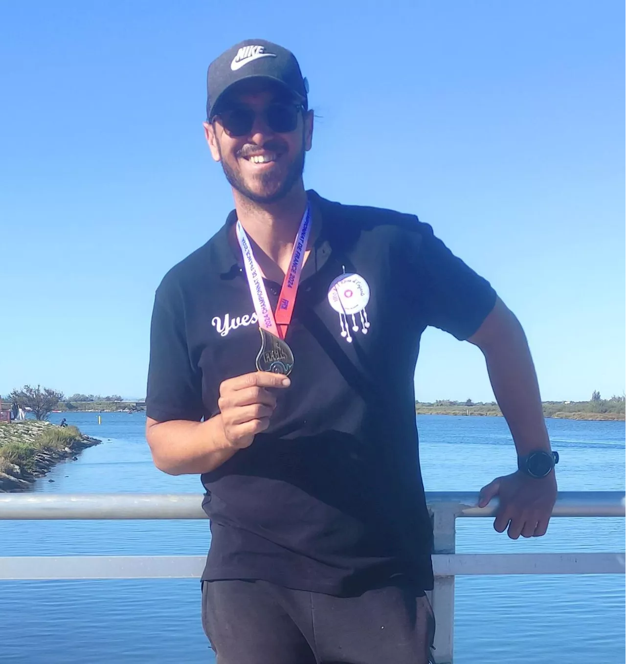 Le Villeneuvois Yves Grondin remporte la médaille d’or aux championnats de France handisport de marathon en kayak