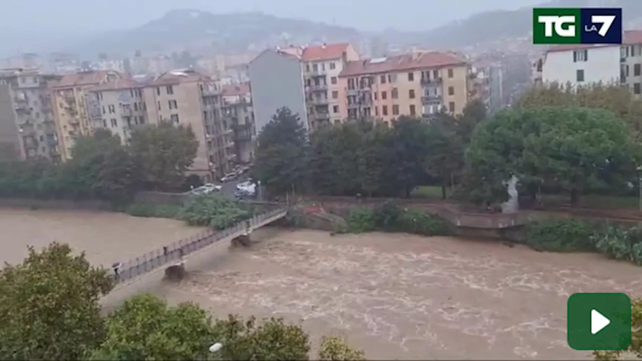 Maltempo in Liguria, esondazioni nel Savonese