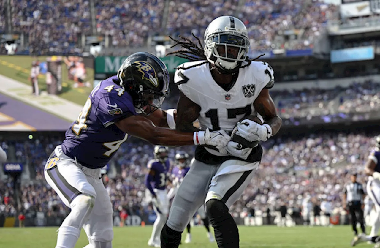 Raiders trade star receiver Davante Adams to Jets, while Bills add Amari Cooper