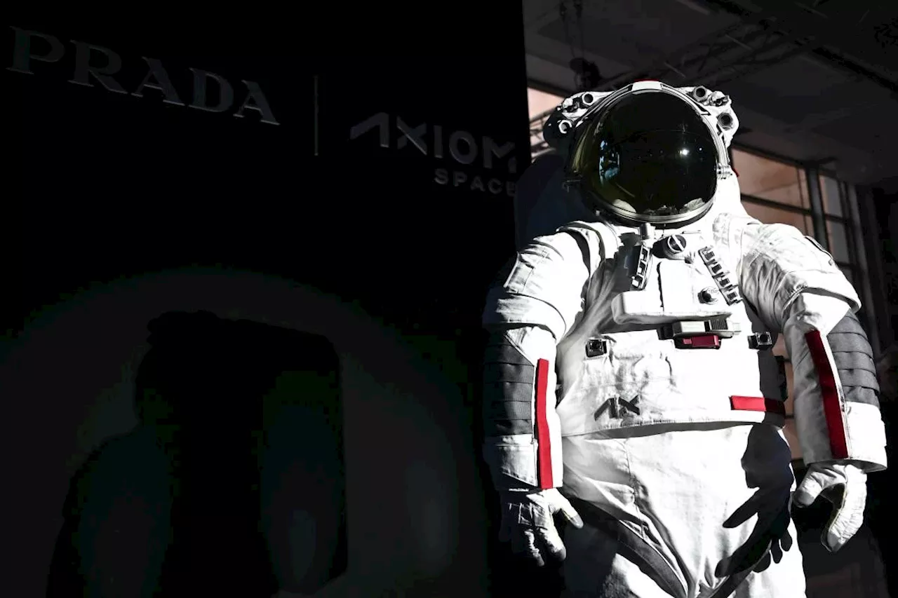 The astronaut wears Prada as Axiom unveils new spacesuit