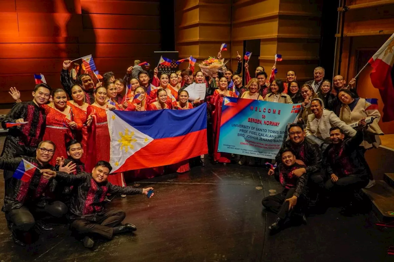 UST Singers win Grieg choir fest grand prix