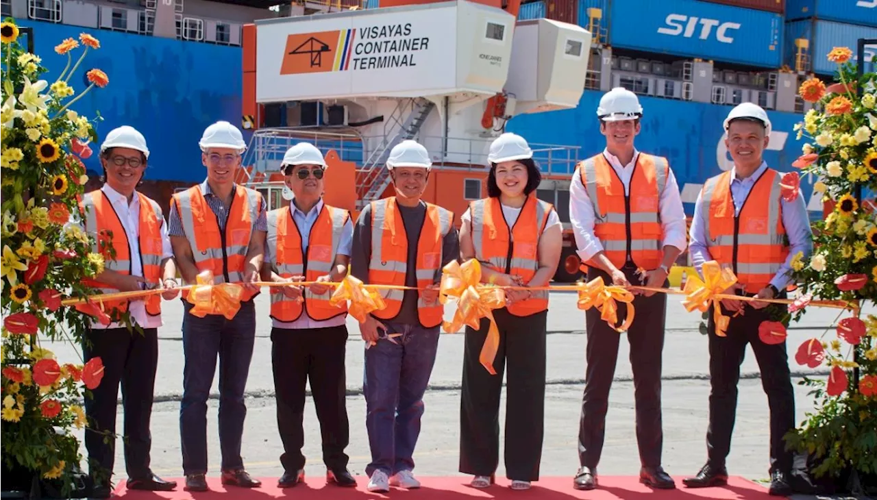 VISAYAS Container Terminal Unveils Two New Mobile Harbor Cranes