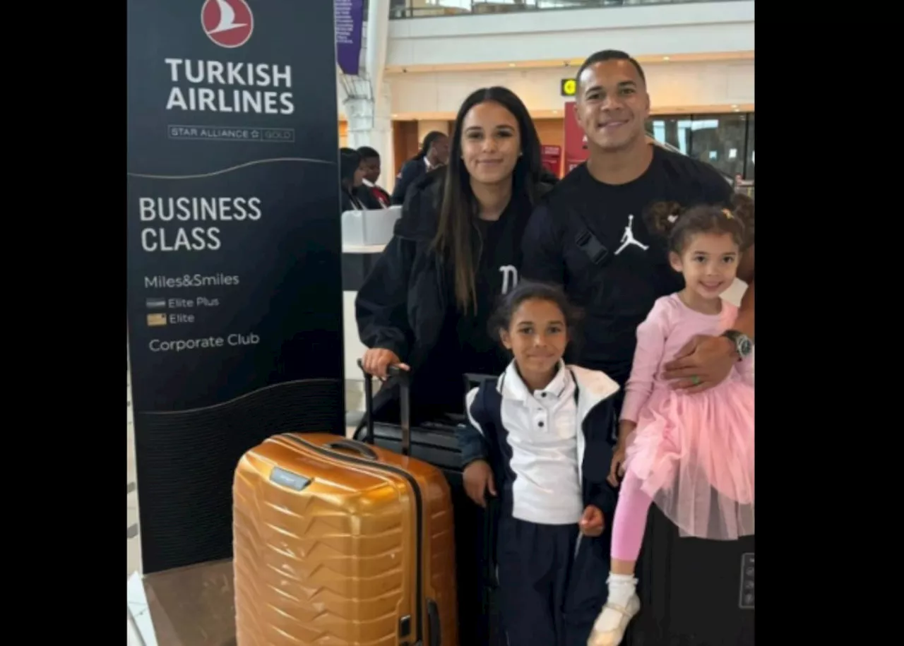 Cheslin and Layla Kolbe touch down in Turkey