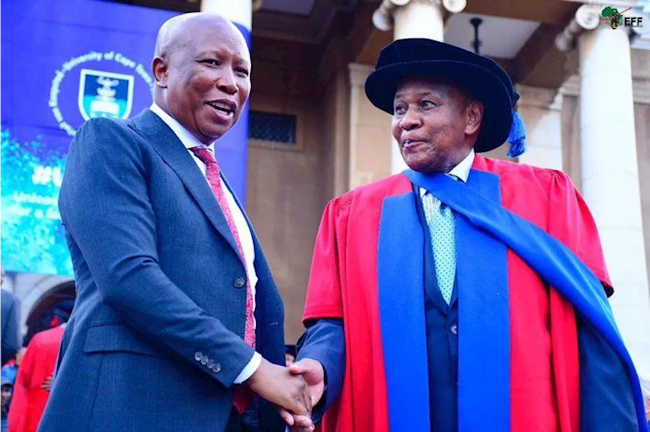 Julius Malema, Khoza honour Kaizer Motaung on his 80th