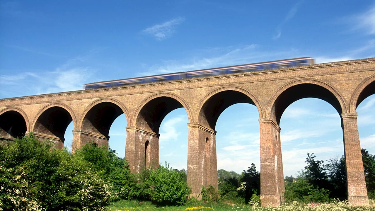 English train station an hour from London that looks like it is Harry Potter