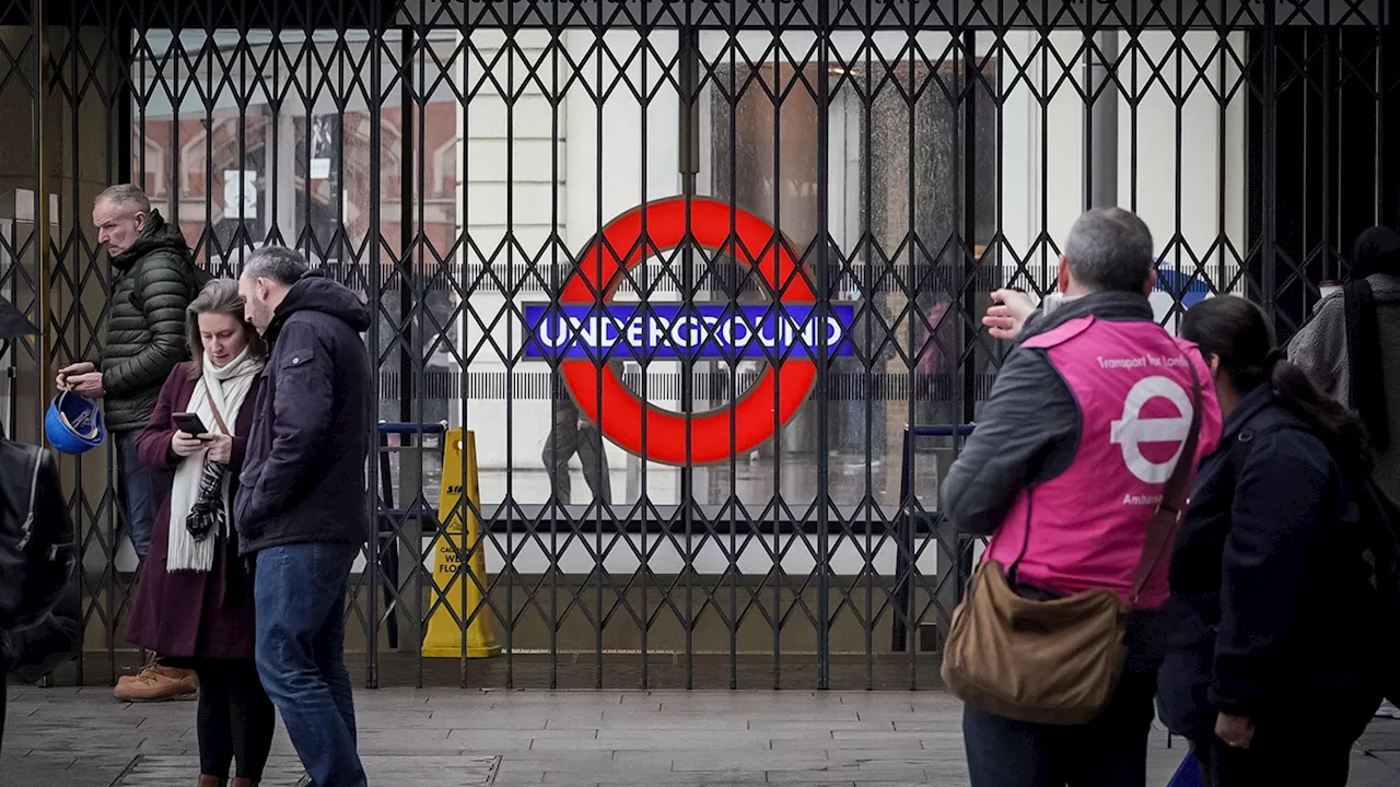 Tube chaos as London Underground strikes WILL go ahead next month with Aslef & RMT workers to walk out in...