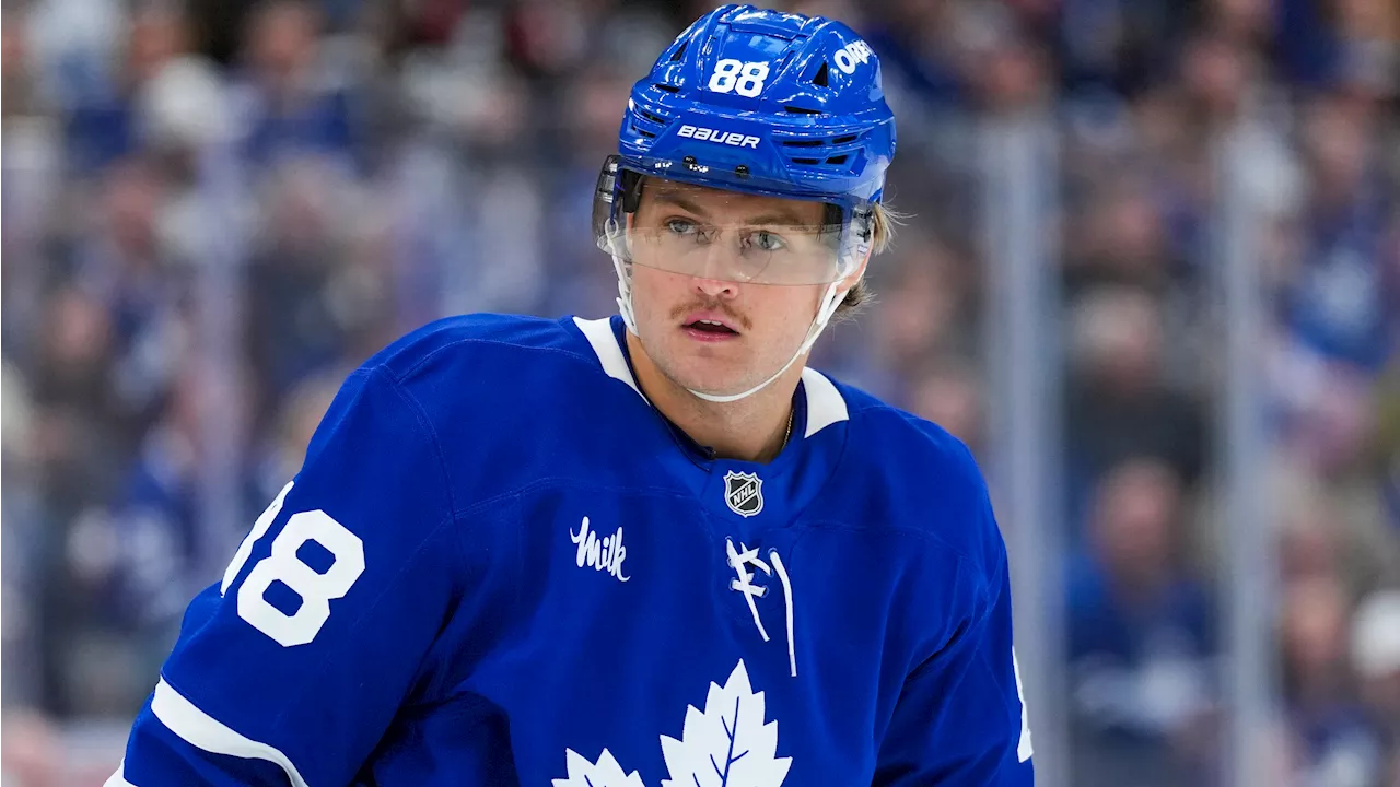 Ice Chips: Maple Leafs' Nylander a game-time decision vs. Kings