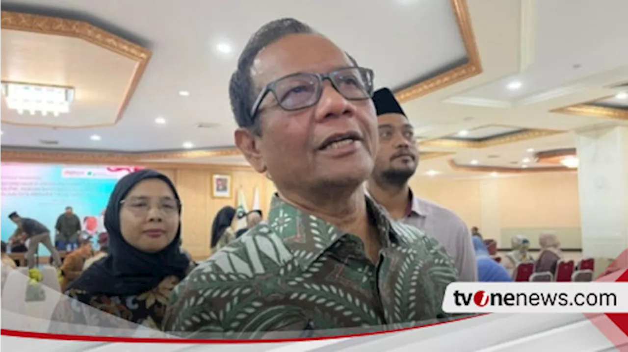 Mahfud MD Pastikan Hadir ke Pelantikan Prabowo-Gibran