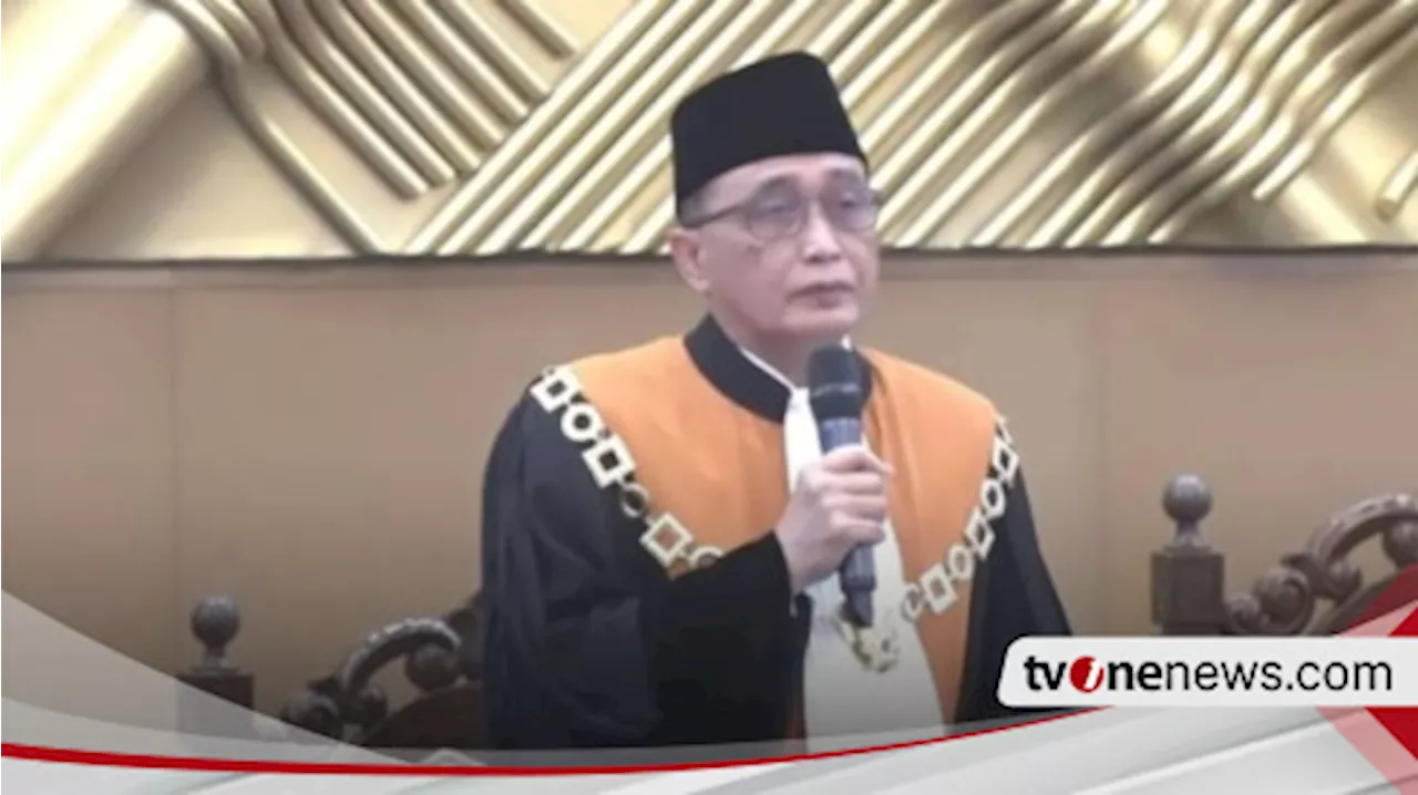 Sunarto Terpilih Jadi Ketua Mahkamah Agung Gantikan M. Syarifuddin