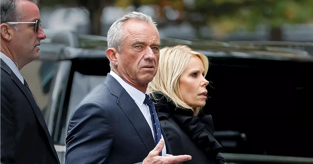 Cheryl Hines Joins Robert F. Kennedy Jr. at Ethel Kennedy Funeral